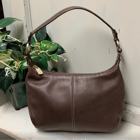 Liz Claiborne Leather Shoulder Bag - Picture 5 of 8